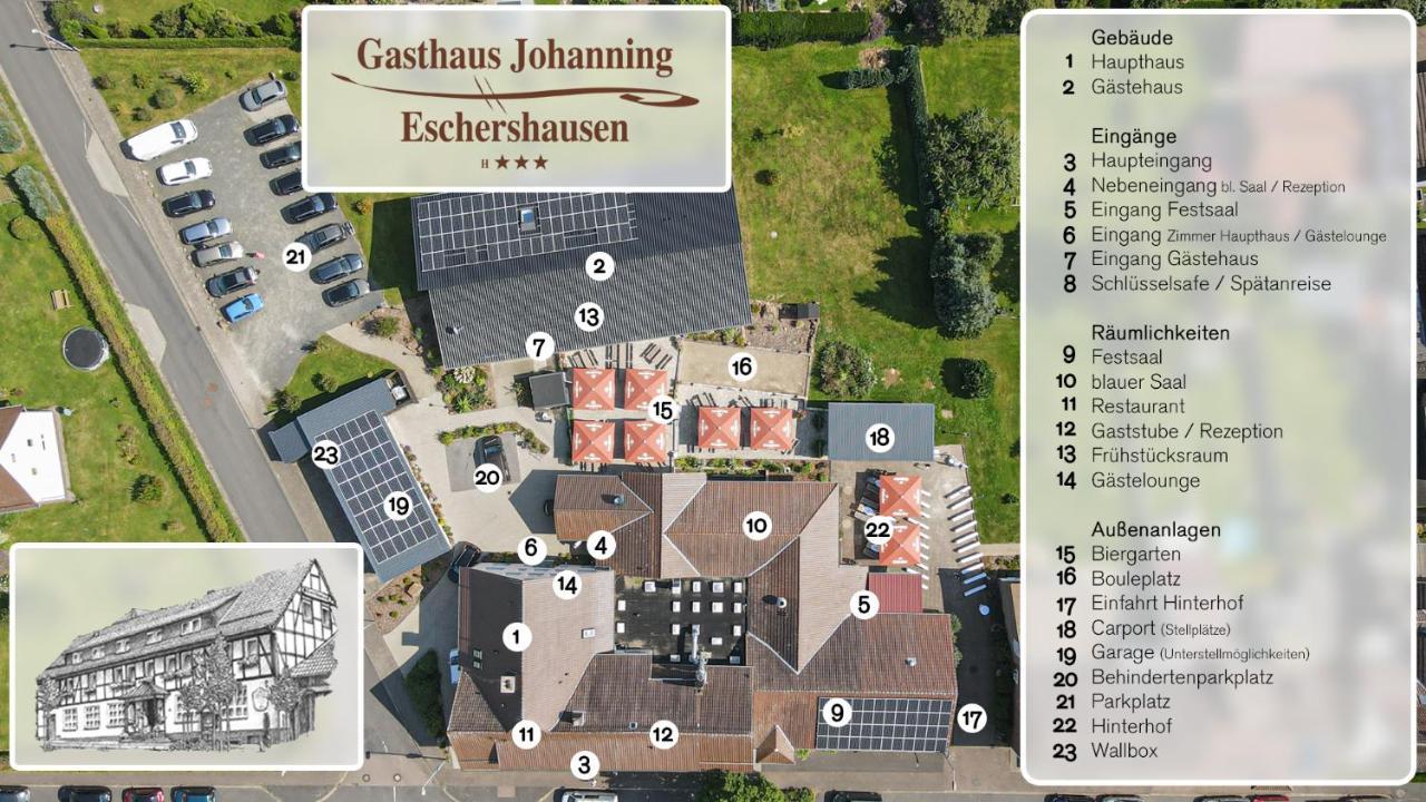 Gasthaus Johanning Ek Uslar Buitenkant foto